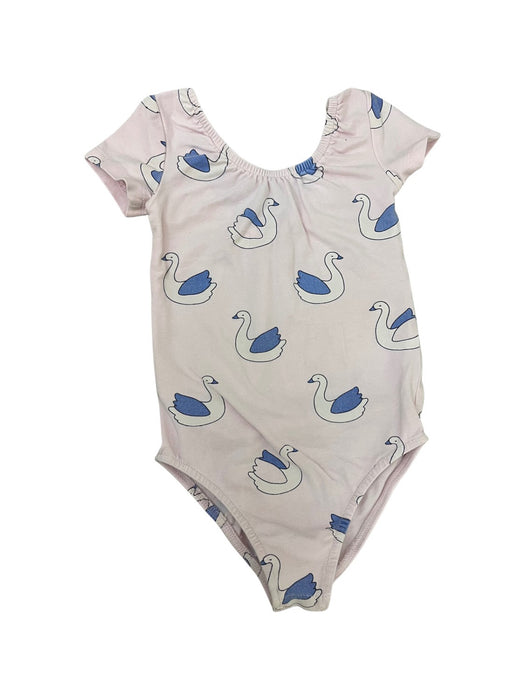 A Pink Short Sleeve Bodysuits from Seed in size 2T for girl. (Front View)