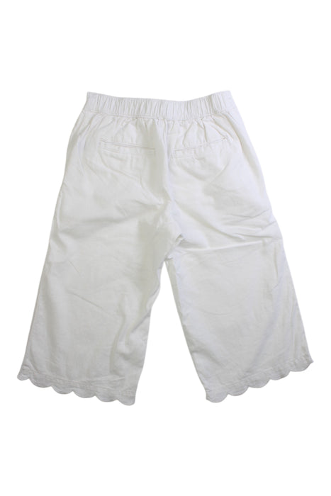 A White Casual Pants from Hope & Henry in size 5T for girl. (Back View)