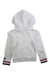 A White Hooded Sweatshirts from Roland Garros in size 4T for girl. (Back View)
