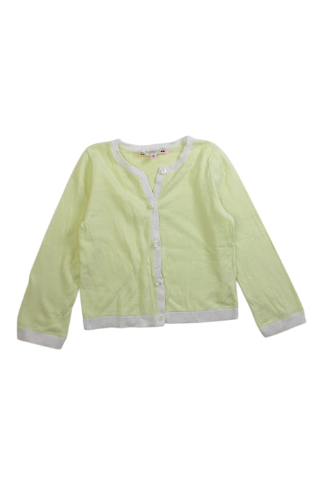 A Yellow Cardigans from Bonpoint in size 2T for girl. (Front View)