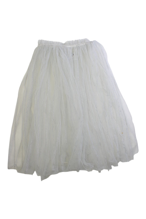 A White Tulle Skirts from Benebene in size 3T for girl. (Front View)