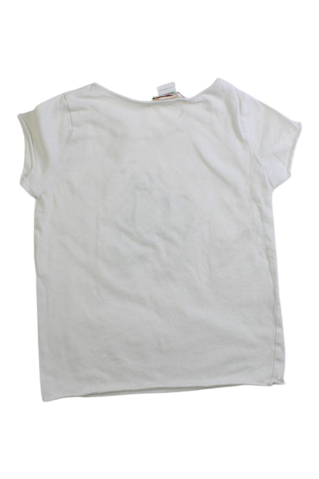 A White Short Sleeve T Shirts from Bonpoint in size 4T for girl. (Back View)