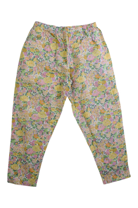 A Multicolour Casual Pants from Marie Puce in size 4T for girl. (Front View)