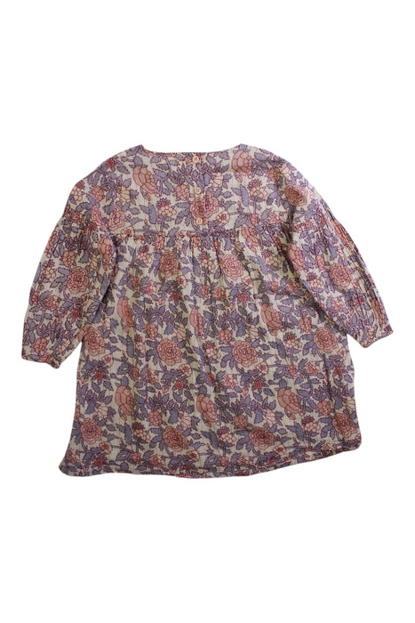 A Multicolour Long Sleeve Dresses from Louis Louise in size 3T for girl. (Back View)