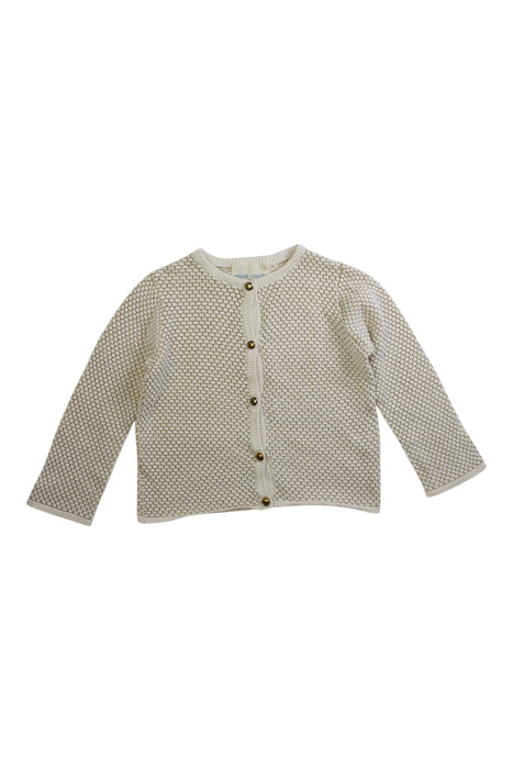 A Beige Cardigans from Louis Louise in size 2T for girl. (Front View)