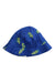 A Blue Sun Hats from Jacadi in size 6T for girl. (Front View)