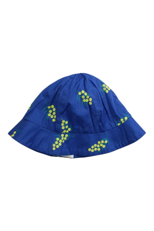 A Blue Sun Hats from Jacadi in size 6T for girl. (Front View)