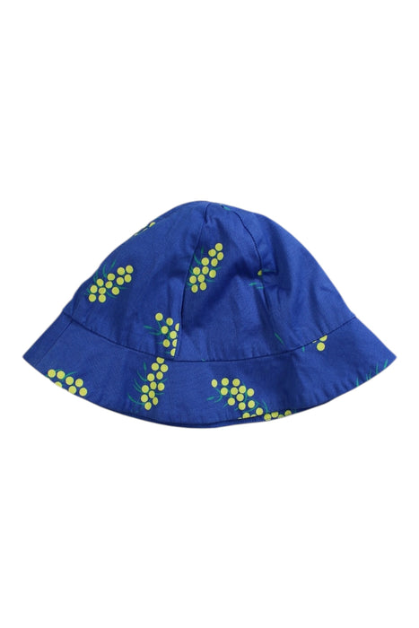 A Blue Sun Hats from Jacadi in size 6T for girl. (Back View)