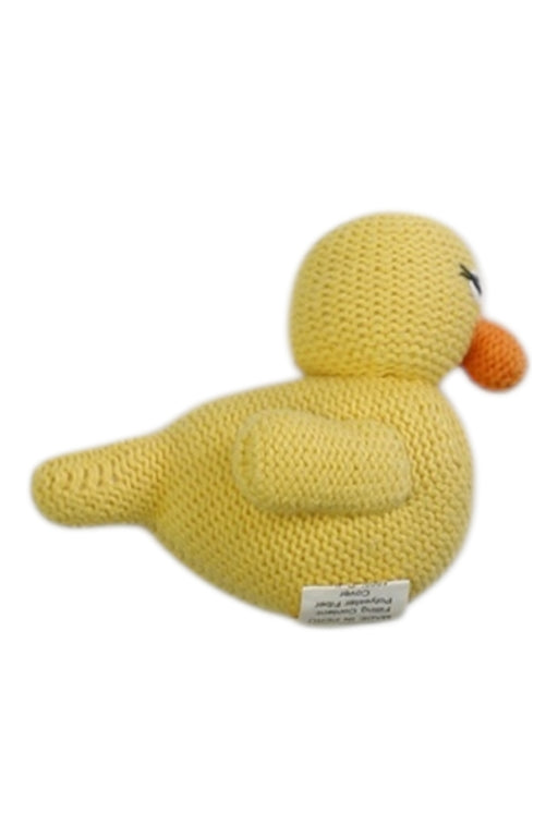 A Yellow Soft Toys from Estella in size O/S for neutral. (Front View)