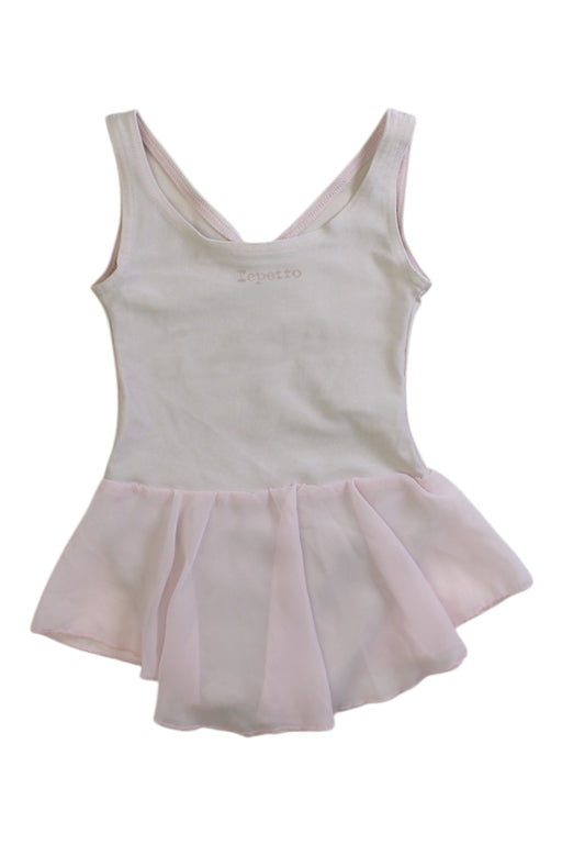 A Pink Leotards from Repetto in size 4T for girl. (Front View)