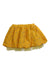 A Yellow Short Skirts from Seed in size 8Y for girl. (Front View)