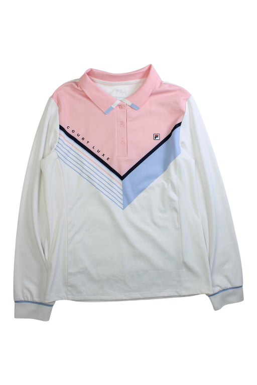 A Multicolour Long Sleeve Polos from Fila in size 14Y for girl. (Front View)