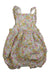 A Multicolour Sleeveless Rompers from Olivier London in size 12-18M for girl. (Front View)