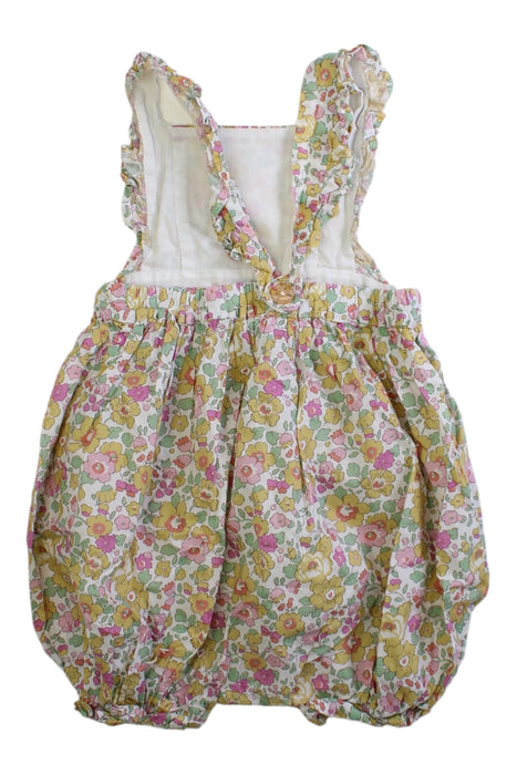 A Multicolour Sleeveless Rompers from Olivier London in size 12-18M for girl. (Back View)