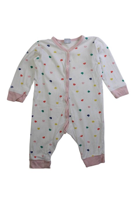 A Multicolour Onesies from Petit Bateau in size 6-12M for girl. (Front View)