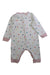 A Multicolour Onesies from Petit Bateau in size 6-12M for girl. (Back View)