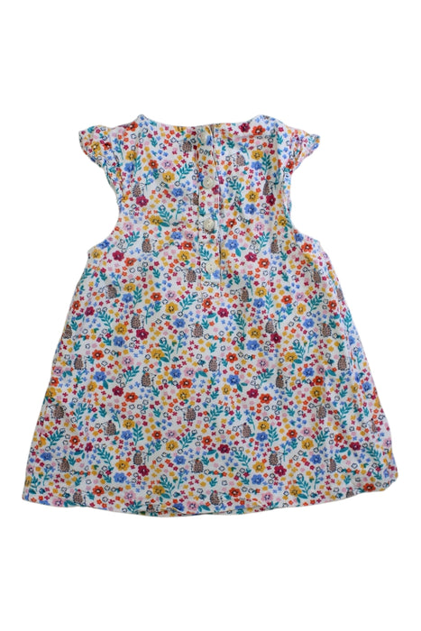 A Multicolour Sleeveless Dresses from Jojo Maman Bébé in size 6-12M for girl. (Back View)