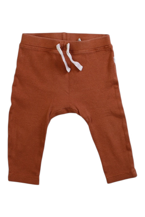 A Brown Casual Pants from Snuggle Hunny in size 3-6M for neutral. (Front View)