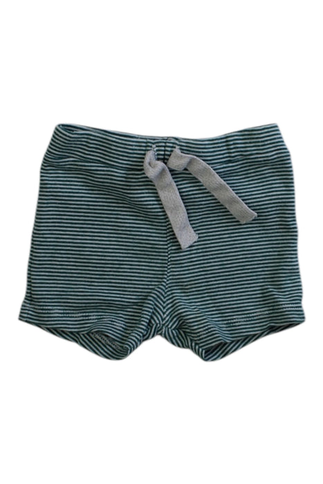 A Green Shorts from Petit Bateau in size 0-3M for boy. (Front View)
