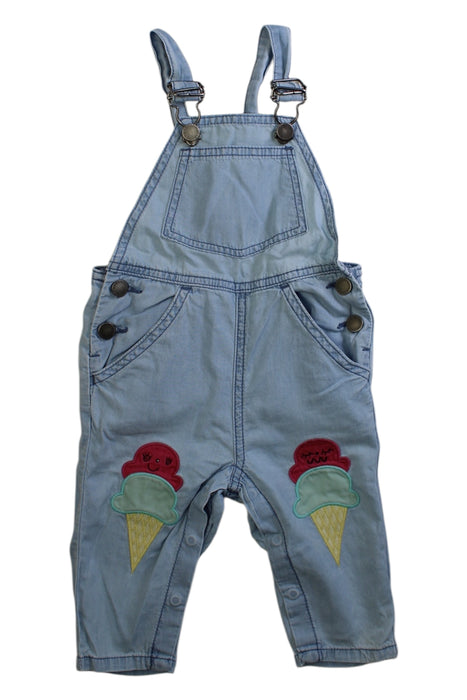 A Blue Long Overalls from Stella McCartney in size 3-6M for girl. (Front View)