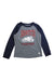 A Grey Long Sleeve T Shirts from Roots in size 5T for boy. (Front View)