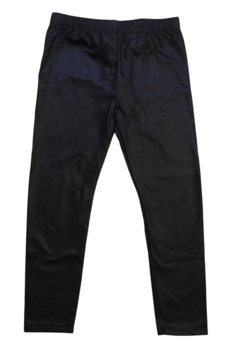 A Black Leggings from Mayoral in size 5T for girl. (Front View)