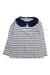 A Navy Long Sleeve Tops from Jacadi in size 6T for girl. (Front View)