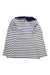 A Navy Long Sleeve Tops from Jacadi in size 6T for girl. (Back View)