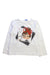 A White Long Sleeve Tops from Mayoral in size 5T for girl. (Front View)