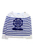 A Blue Long Sleeve Tops from Jacadi in size 6T for girl. (Front View)