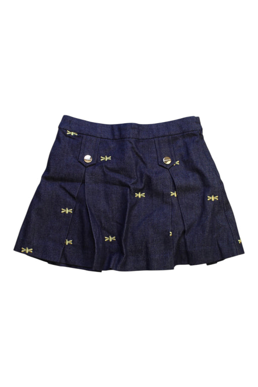 A Navy Short Skirts from Jacadi in size 4T for girl. (Front View)