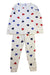 A Multicolour Pyjama Sets from Petit Bateau in size 6T for neutral. (Front View)