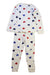 A Multicolour Pyjama Sets from Petit Bateau in size 6T for neutral. (Back View)