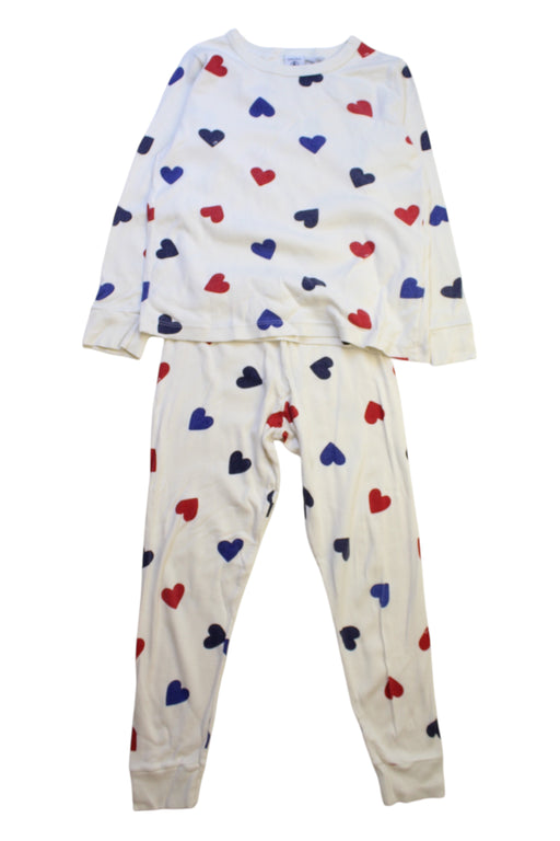 A Multicolour Pyjama Sets from Petit Bateau in size 6T for neutral. (Front View)