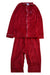 A Red Pyjama Sets from Jacadi in size 12Y for neutral. (Front View)