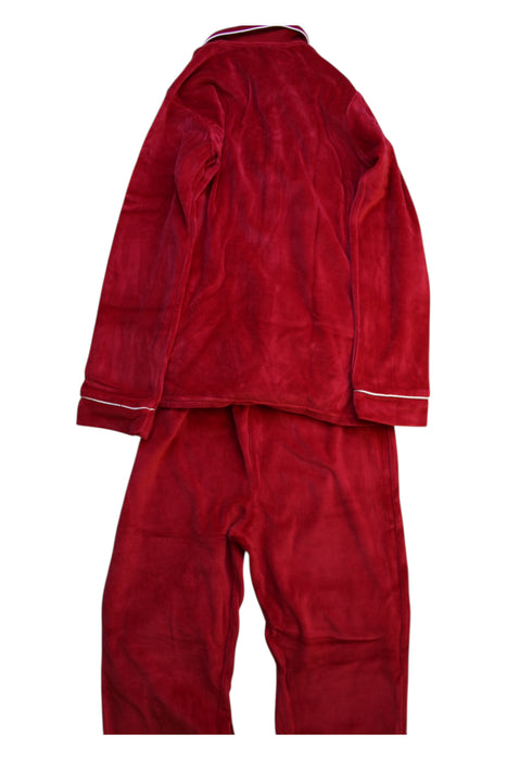 A Red Pyjama Sets from Jacadi in size 12Y for neutral. (Back View)