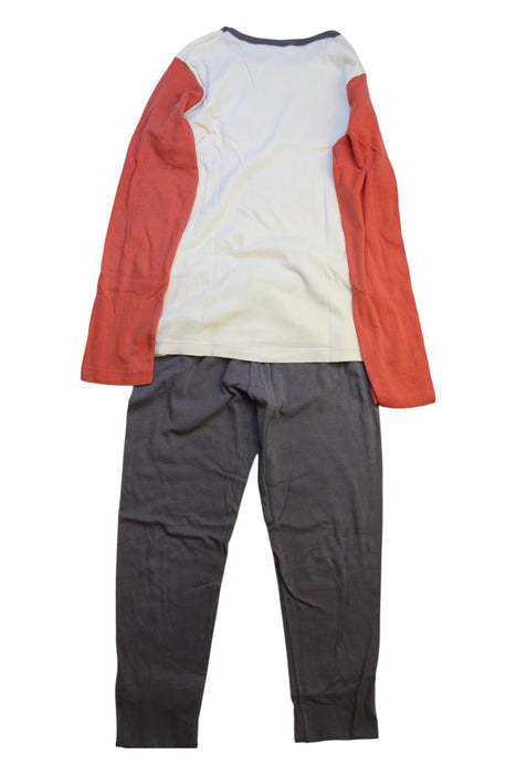 A Multicolour Pyjama Sets from Petit Bateau in size 10Y for neutral. (Back View)