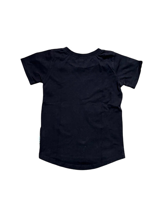 A Black Short Sleeve T Shirts from Hux in size 6T for neutral. (Back View)