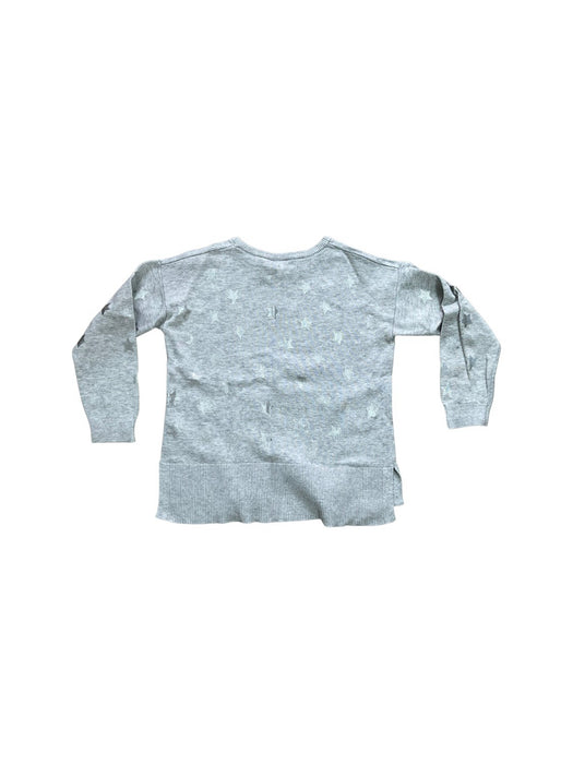 A Grey Crewneck Sweatshirts from Seed in size 4T for girl. (Back View)