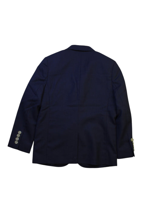 A Navy Blazers from Crewcuts in size 7Y for boy. (Back View)