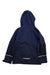 A Navy Rain Jackets from Patagonia in size 6T for boy. (Back View)