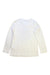 A White Long Sleeve Tops from Monnalisa in size 8Y for girl. (Back View)