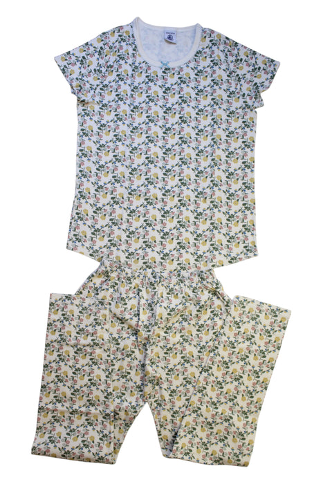 A Multicolour Pyjama Sets from Petit Bateau in size 10Y for girl. (Front View)