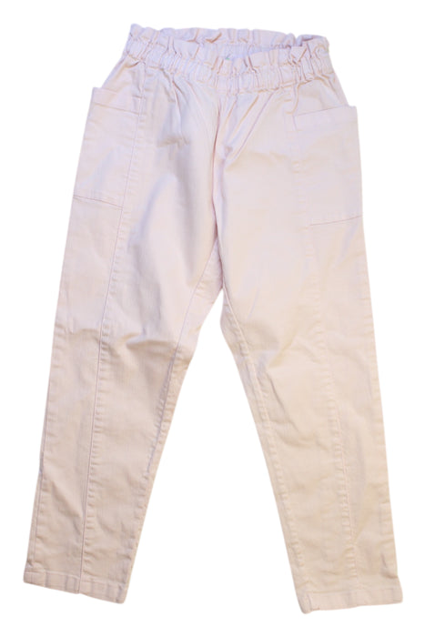 A Ivory Casual Pants from Bonpoint in size 6T for girl. (Front View)