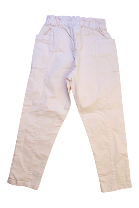A Ivory Casual Pants from Bonpoint in size 6T for girl. (Back View)