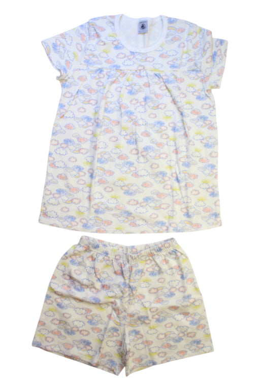 A Multicolour Pyjama Sets from Petit Bateau in size 10Y for girl. (Front View)