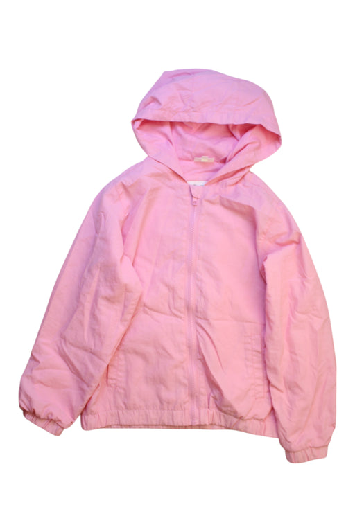 A Pink Lightweight Jackets from Seed in size 8Y for girl. (Front View)