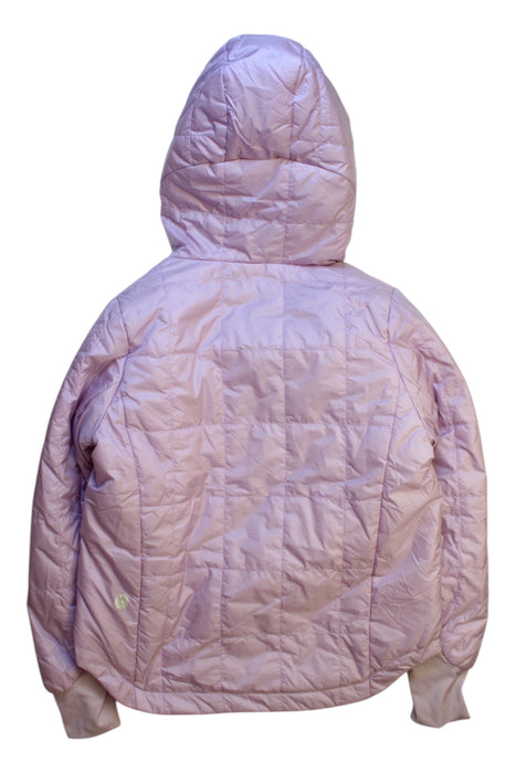 A Pink Puffer/Quilted Coats & Outerwear from Moody Tiger in size 8Y for girl. (Back View)