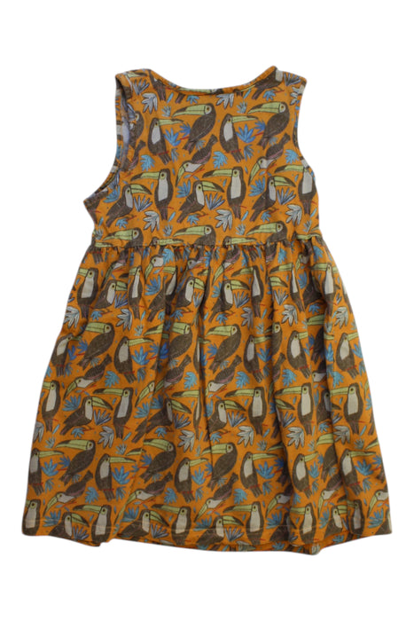 A Multicolour Sleeveless Dresses from Jim Thompson in size 5T for girl. (Back View)
