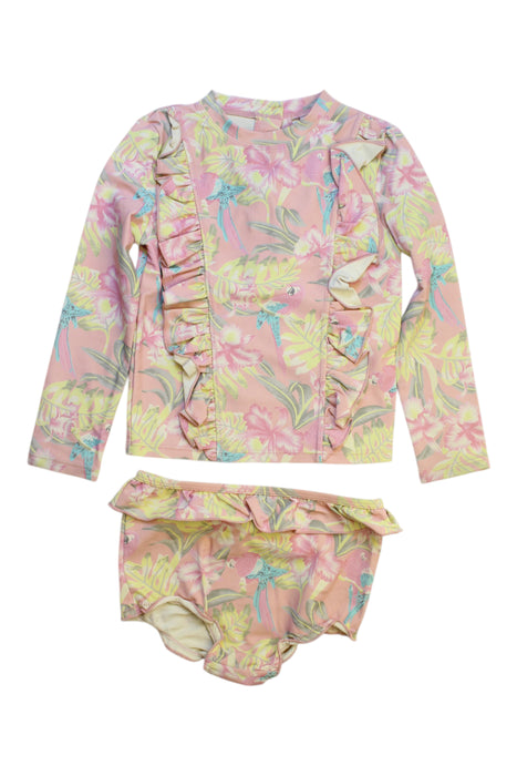 A Multicolour Rash Guards from Louise Misha in size 3T for girl. (Front View)
